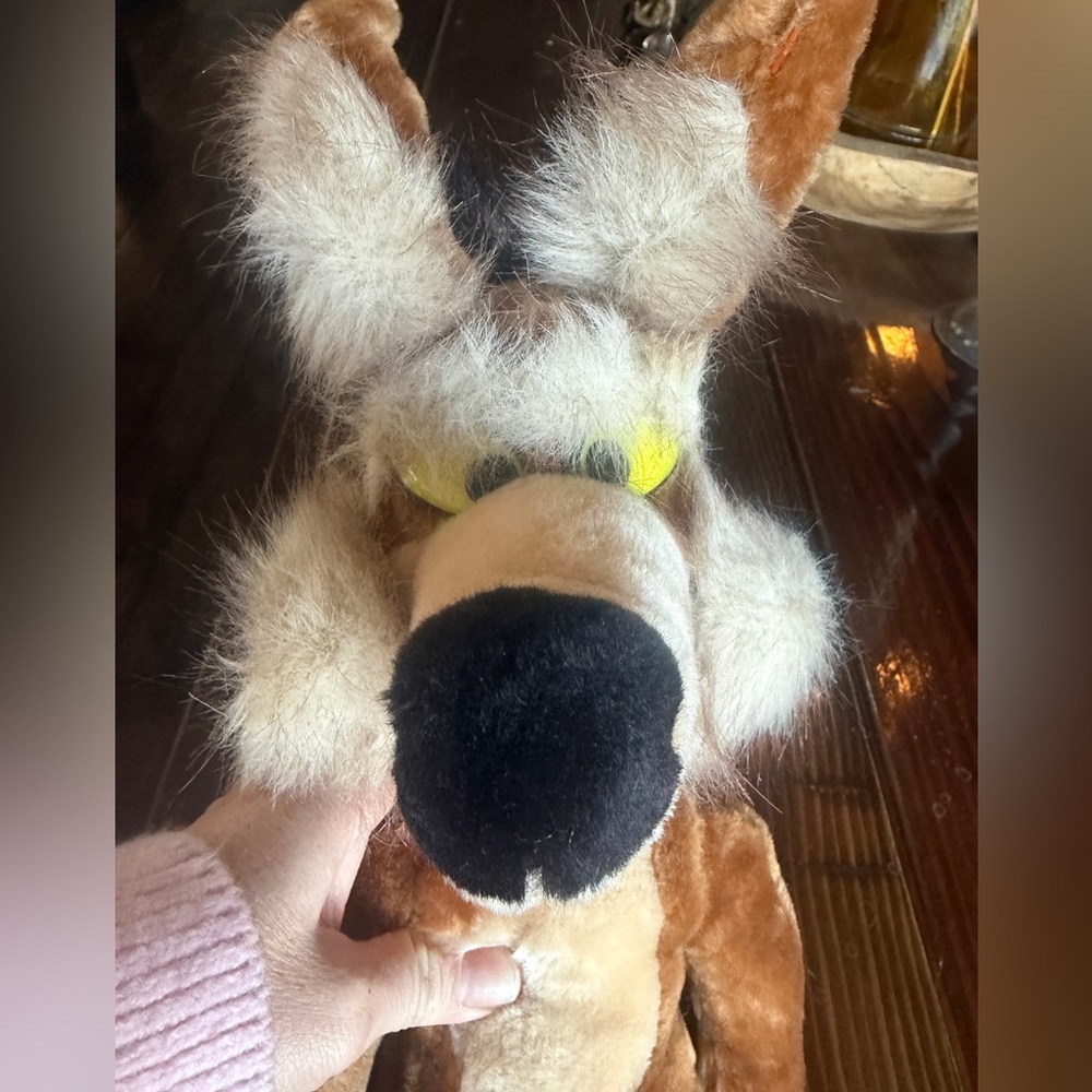 Vintage 1991 Wile E. Coyote Plush – Warner Bros - Picture 6 of 7